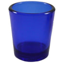 10 Pack Blue Glass Votive Tealight Candle Holders House Party Centerpiece Xmas Wedding Decor Glass Candlestick Party Decorations Bridal Baby Shower Event - RnR Galore