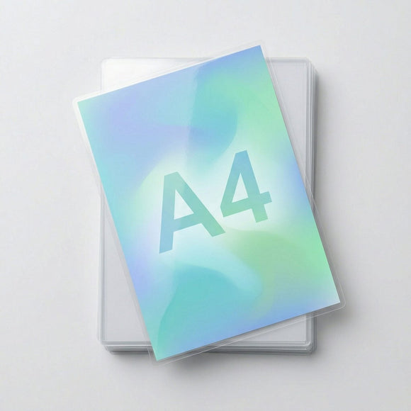 100 Laminating Pouches (A4 Size) for Paper & 80 Micron Thickness - RnR Galore