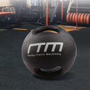 10kg Double - Handled Rubber Medicine Core Ball - RnR Galore
