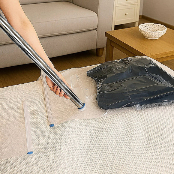 10X Jumbo Vacuum Storage Bags – Space Saver Seal Bags for Clothes, Bedding, Blankets & Travel Organisation - RnR Galore