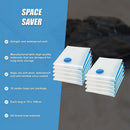 10X Jumbo Vacuum Storage Bags – Space Saver Seal Bags for Clothes, Bedding, Blankets & Travel Organisation - RnR Galore