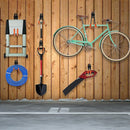 12 - Pack Wall Mount Garage Hooks Tool Storage Workshop Organiser Heavy Duty Steel - RnR Galore