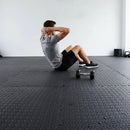 12 Tiles EVA Rubber Foam Gym Mat 60x60cm – 2.5cm Thick Fitness Flooring Set - RnR Galore