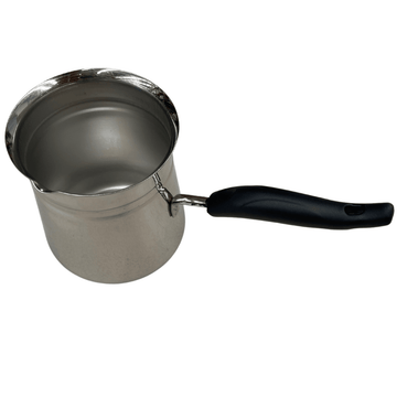 1.2L TURKISH COFFEE POT Milk Warmer Jug w Handle STAINLESS STEEL - RnR Galore