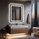 1400x700mm LED Bathroom Mirror Anti - fog Illuminated - RnR Galore