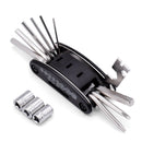 16 - in - 1 bicycle repair tool kit - multi - tool, tire patch, tire lever & file - RnR Galore