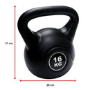 16kg Concrete Kettlebell Weight for Strength Training Home Gym - RnR Galore