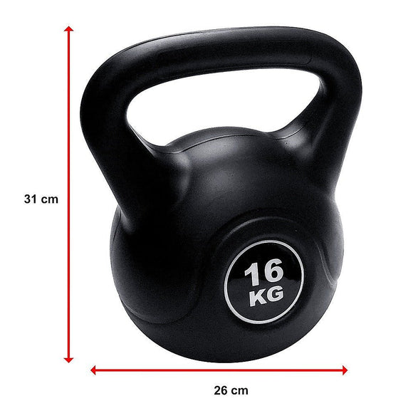 16kg Concrete Kettlebell Weight for Strength Training Home Gym - RnR Galore
