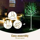 1.7M Christmas Tree 120 RGB LED Lights Jingle Jollys - RnR Galore