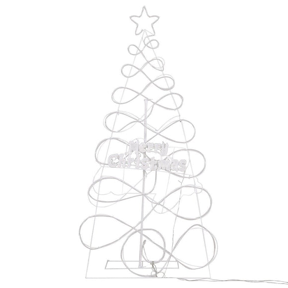 1.7M Christmas Tree 230 LED RGB Motif Lights Jingle Jollys - RnR Galore