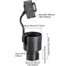 2 in 1 Car Phone Holder and Cup Holder Drink Organiser Water Bottle Holder - RnR Galore
