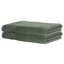 2 Pack Bath Sheets Set Cotton Extra Large Towel Green - RnR Galore