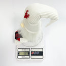 2 - Pack Christmas Gnome Decorations - Red & White Long Leg Faceless Santa Elf Plush Ornaments - RnR Galore