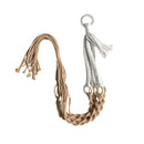 2 pcs Handwoven Plant Hanger - Cotton Rope Hanging Planter with Wooden Rings - RnR Galore