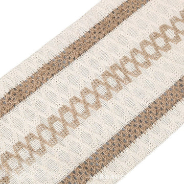 2 - PCS Hexagon Bohemian Woven Table Runner with Tassels - Rustic Farmhouse Decor for Dining & Coffee Tables - RnR Galore