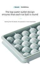 2 PCS Large Round Ice Cube Trays with Lids 3 Cavity Sphere Ice Ball Maker Mould Stackable Hard Plastic Slow Melting for Whiskey Cocktails Pink - RnR Galore