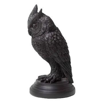 2 - PCS Resin Gothic Owl Candlestick Holder Halloween Home Decor Vintage Animal Statue Candle Stand for Table Centerpiece and Party - RnR Galore