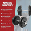 20KG Dumbbell Adjustable Weight Set - RnR Galore
