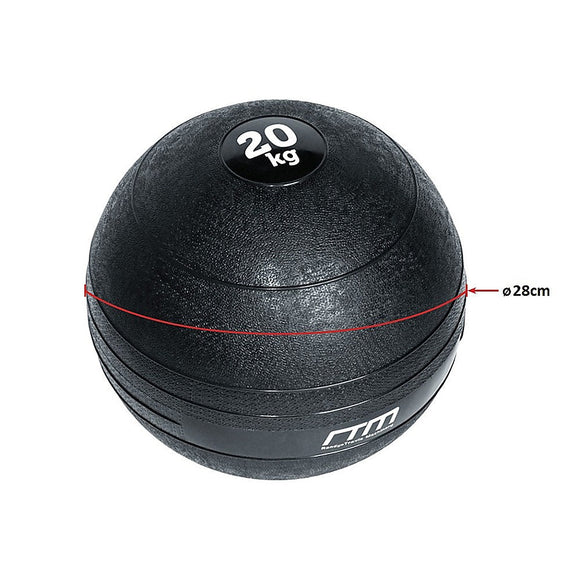 20kg Slam Ball No Bounce Crossfit Fitness MMA Boxing BootCamp - RnR Galore