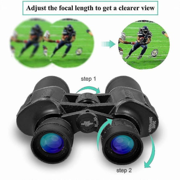 20x50 HD Binoculars Compact BaK4 Prism High Power Outdoor Optics - RnR Galore