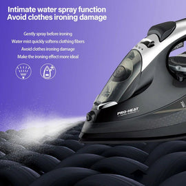 2200W Professional Steam Iron with Ceramic Soleplate - RnR Galore