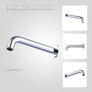 220mm Bath Spout in Polished Chrome Finish - RnR Galore