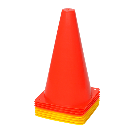 230mm Training Cones Set Witches Hat Football Soccer Rugby Traffic - RnR Galore