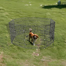 24" 8 Panel Pet Dog Playpen Puppy Exercise Cage Enclosure Fence Play Pen - RnR Galore