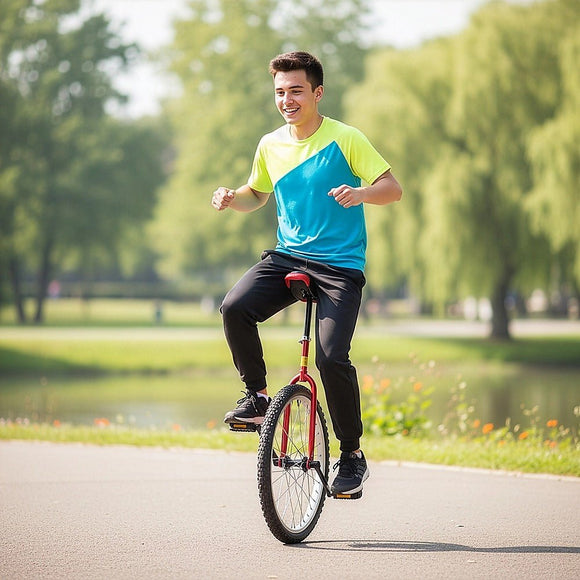 24 Inch Pro Circus Unicycle for Performance Training Indoor Show Use - RnR Galore
