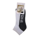 24x COTTON ANKLE SOCKS Sport Cushion Foot Low Cut Running - Assorted Colours Bulk - 2 - 8 - RnR Galore