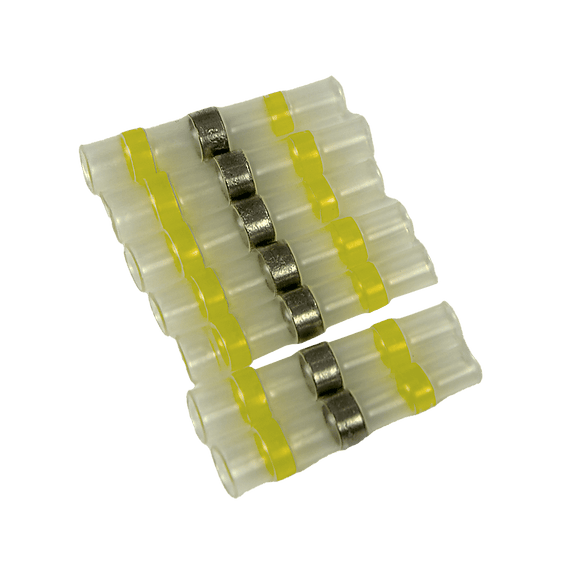 250PCS Waterproof Solder Seal Sleeve Heat Shrink Butt Wire Connectors Terminals - RnR Galore