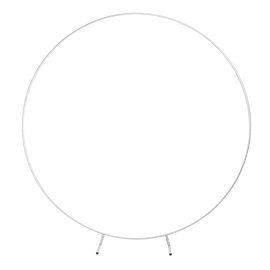 2M Wedding Hoop Round Circle Arch Backdrop Flower Display Stand Frame Background - RnR Galore