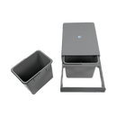 2x 15L Pull Out Trash Bin Dual Kitchen Garbage Waste Basket Cabinet Bin - RnR Galore