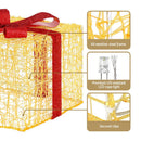 3 PCS Christmas Lights 240 LED Fairy Light Gift Box Decorations Jingle Jollys - RnR Galore