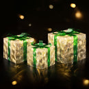 3 PCS Christmas Lights 70 LED Fairy Light Gift Box Jingle Jollys - RnR Galore