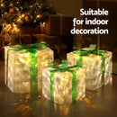 3 PCS Christmas Lights 70 LED Fairy Light Gift Box Jingle Jollys - RnR Galore