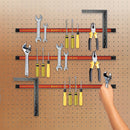 3 x 61cm Magnetic Wall Mounted Tool Holder Storage Organiser Garage Workshop - RnR Galore