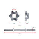 30KG Dumbbell Adjustable Weight Set - RnR Galore