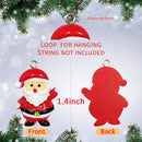 30pcs Mini Christmas Ornaments for Mini Tree Decorations Small Christmas Ornaments Resin Miniatures for Craft Christmas Decor - RnR Galore