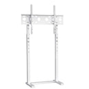 32 - 60 Inch TV Floor Stand Base - Universal Large TV Mount Holder Bracket - Adjustable Freestanding TV Stand for Living Room Bedroom - White - RnR Galore