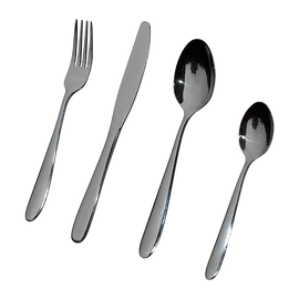 32 Piece Stainless Steel Cutlery Set Knives Fork Spoon Teaspoon - RnR Galore
