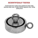 340Kg Salvage Strong Recovery Magnet Neodymium Hook Treasure Hunting Fishing - RnR Galore