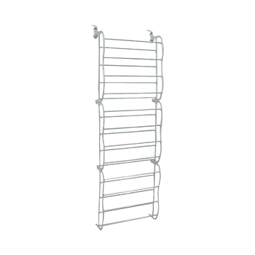 36 Pair Shoe Holder Organiser Over The Door Hanging Shelf Rack Storage Hook - RnR Galore