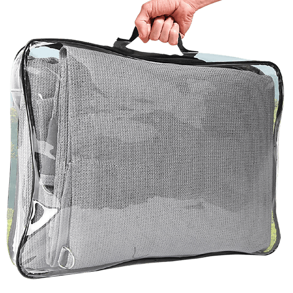 3.7m Caravan Privacy Screen Side Sunscreen Sun Shade for 13' Roll Out Awning - RnR Galore