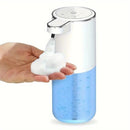 380ml touchless sensor automatic soap dispenser - wall - mounted, rechargeable lithium battery, USB charging, modern black design, suitable for bathroom and kitchen, bathroom soap dispenser | modern soap dispenser | touchless soap dispenser - RnR Galore
