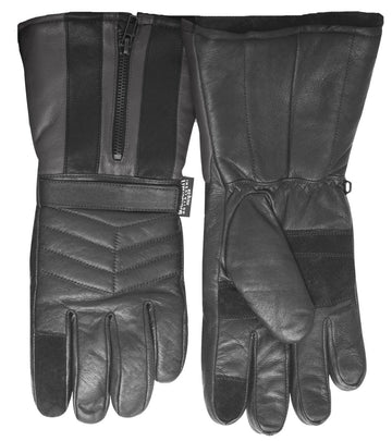 3M Winter Motorbike Bike Waterproof Gloves Leather Motor Bicycle Motorcycle - Black - M - RnR Galore