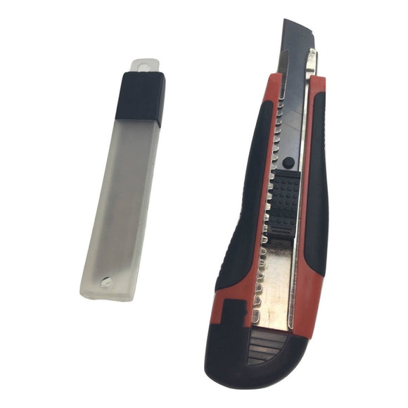 3x BOX CUTTERS Knife Retractable Blade Snap Off Razor 18mm Durable Opener BULK - RnR Galore