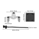 4 X All - purpose Dolly Metal Heavy Duty Furniture Mover Slider Set - RnR Galore