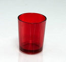 40 Pack Red Glass Votive Tealight Candle Holders House Party Centerpiece Xmas Wedding Decor Glass Candlestick Party Decorations Bridal Valentines Event - RnR Galore