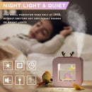 400ml Cool Mist Humidifier for Bedroom, Night Light Essential Oil Diffuser - RnR Galore